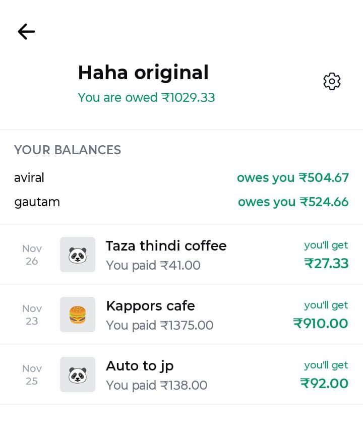 Groups and friends in one place